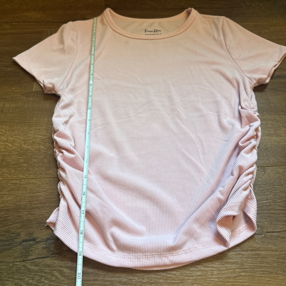 Pink Ruched T-Shirt - Picture 3 of 3